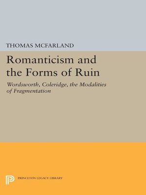 cover image of Romanticism and the Forms of Ruin